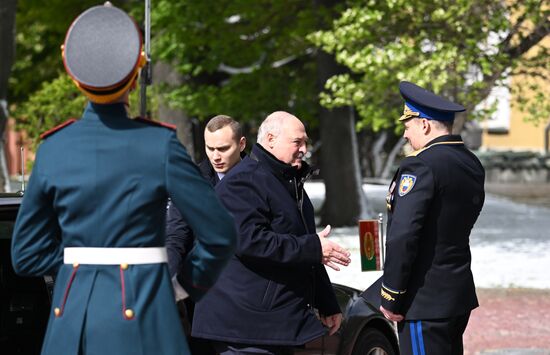 Russia WWII Victory Day Parade Foreign Leaders Arrival