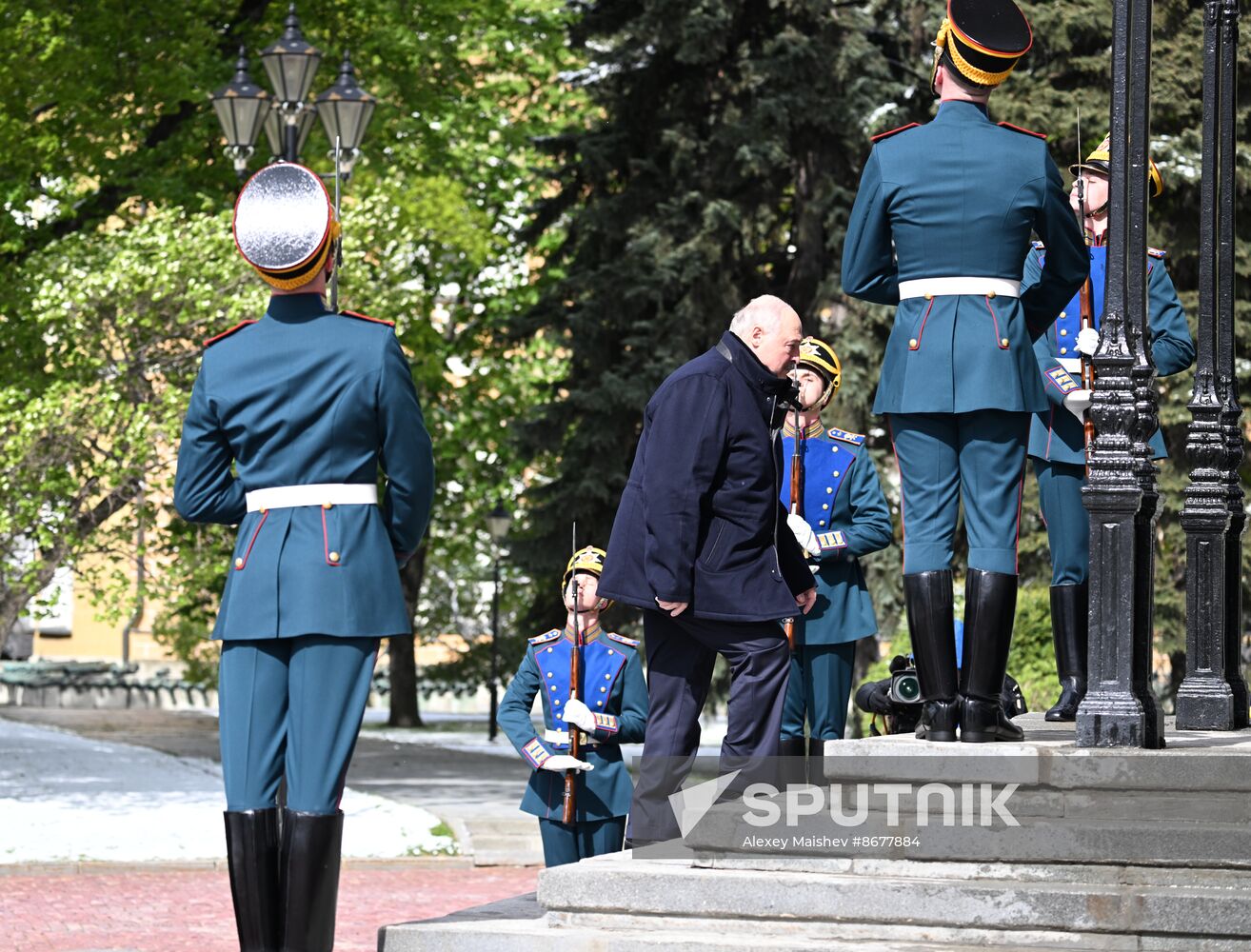 Russia WWII Victory Day Parade Foreign Leaders Arrival