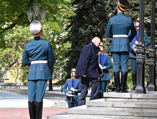 Russia WWII Victory Day Parade Foreign Leaders Arrival