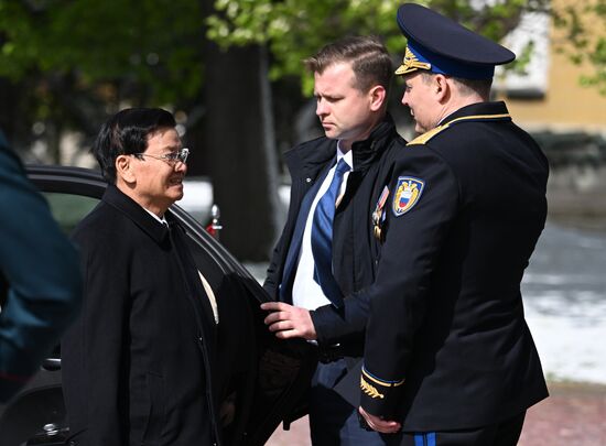 Russia WWII Victory Day Parade Foreign Leaders Arrival