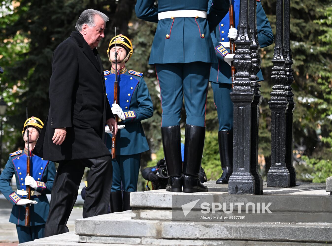 Russia WWII Victory Day Parade Foreign Leaders Arrival