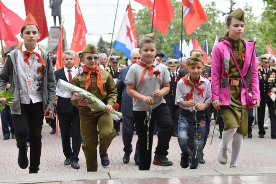 Russia Regions WWII Victory Day Celebrations