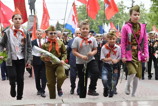 Russia Regions WWII Victory Day Celebrations