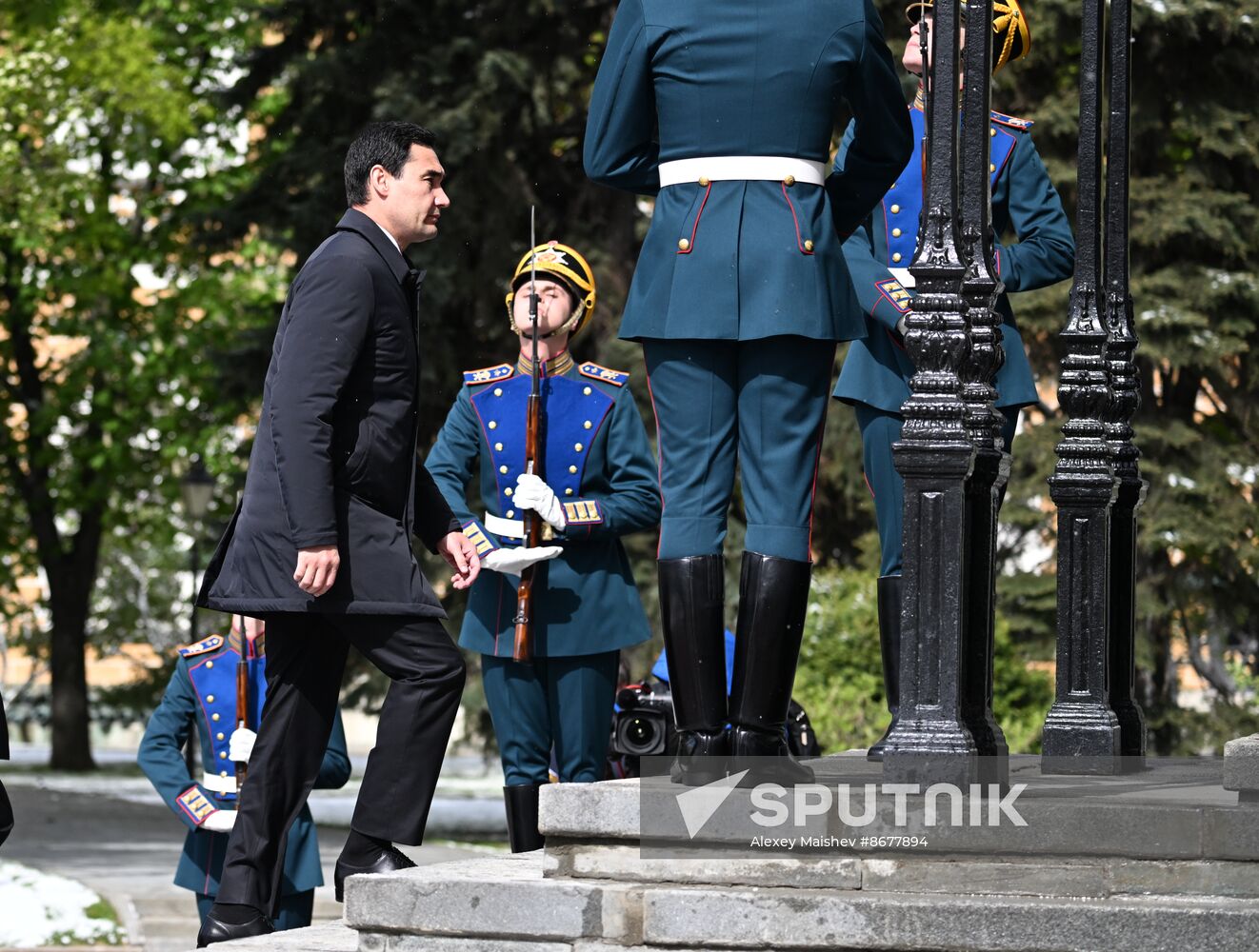 Russia WWII Victory Day Parade Foreign Leaders Arrival