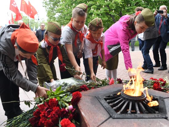 Russia Regions WWII Victory Day Celebrations