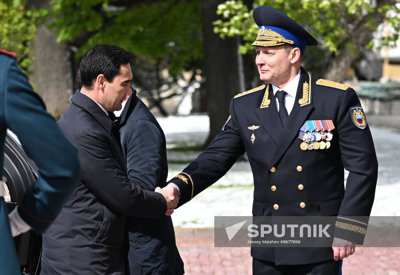 Russia WWII Victory Day Parade Foreign Leaders Arrival