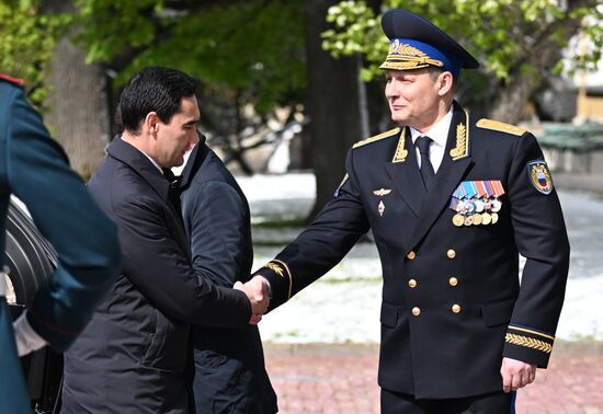 Russia WWII Victory Day Parade Foreign Leaders Arrival