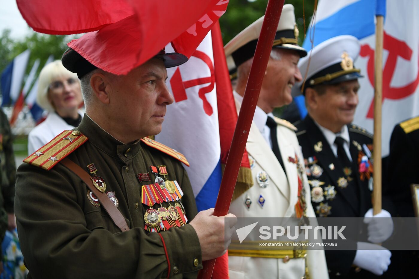 Russia Regions WWII Victory Day Celebrations