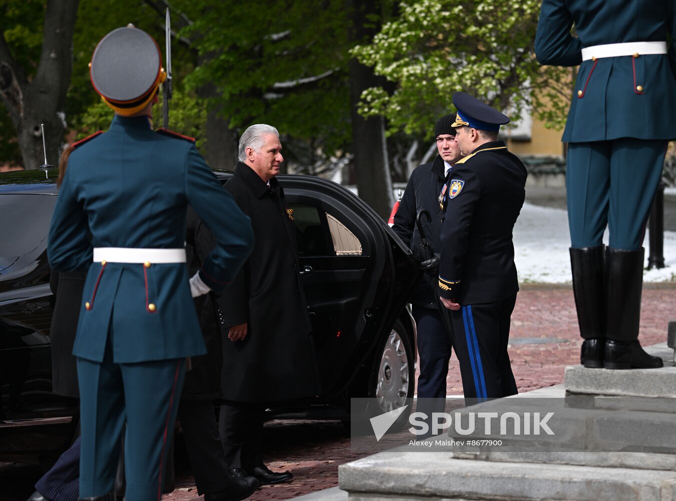 Russia WWII Victory Day Parade Foreign Leaders Arrival