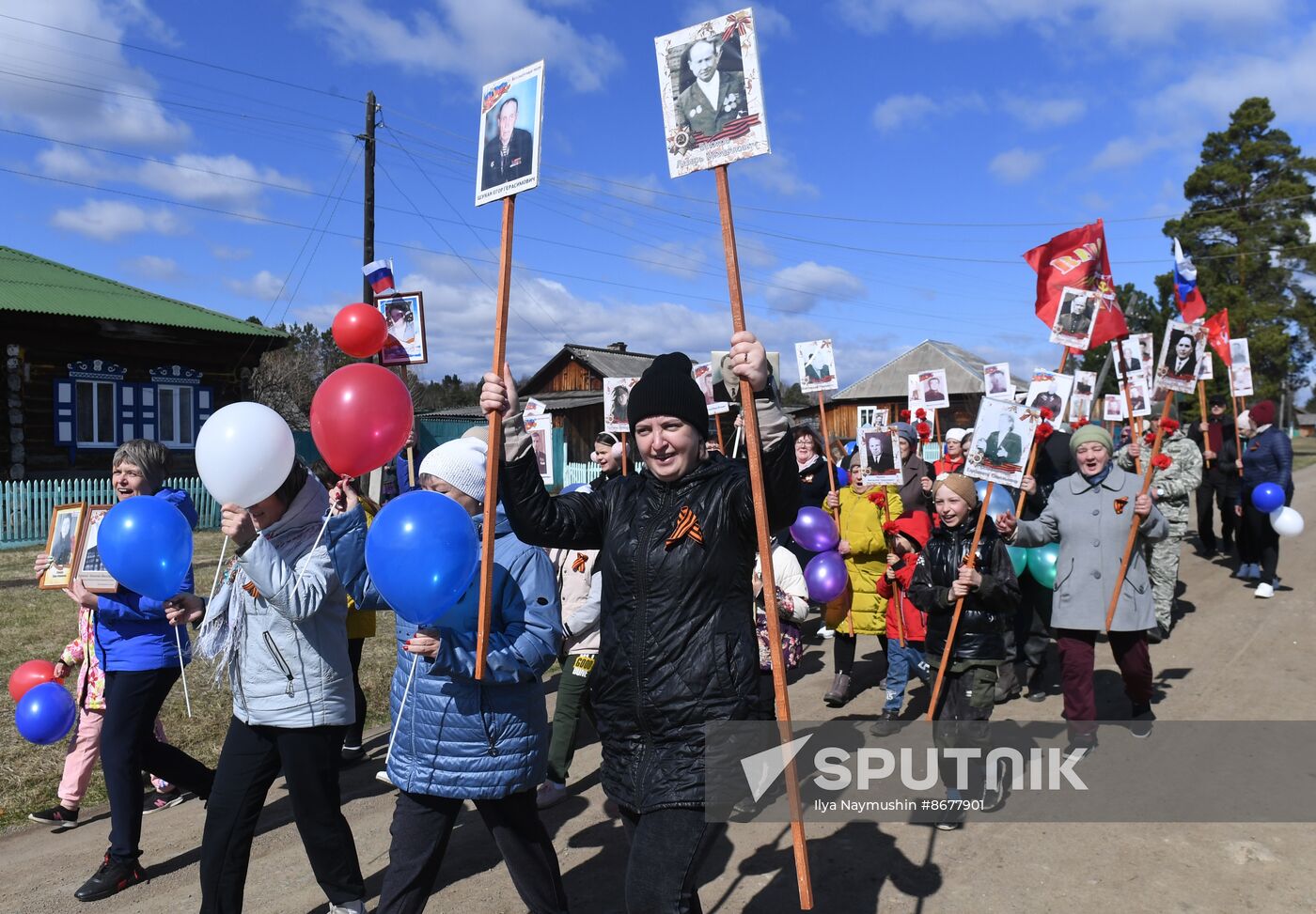 Russia Regions WWII Victory Day Celebrations