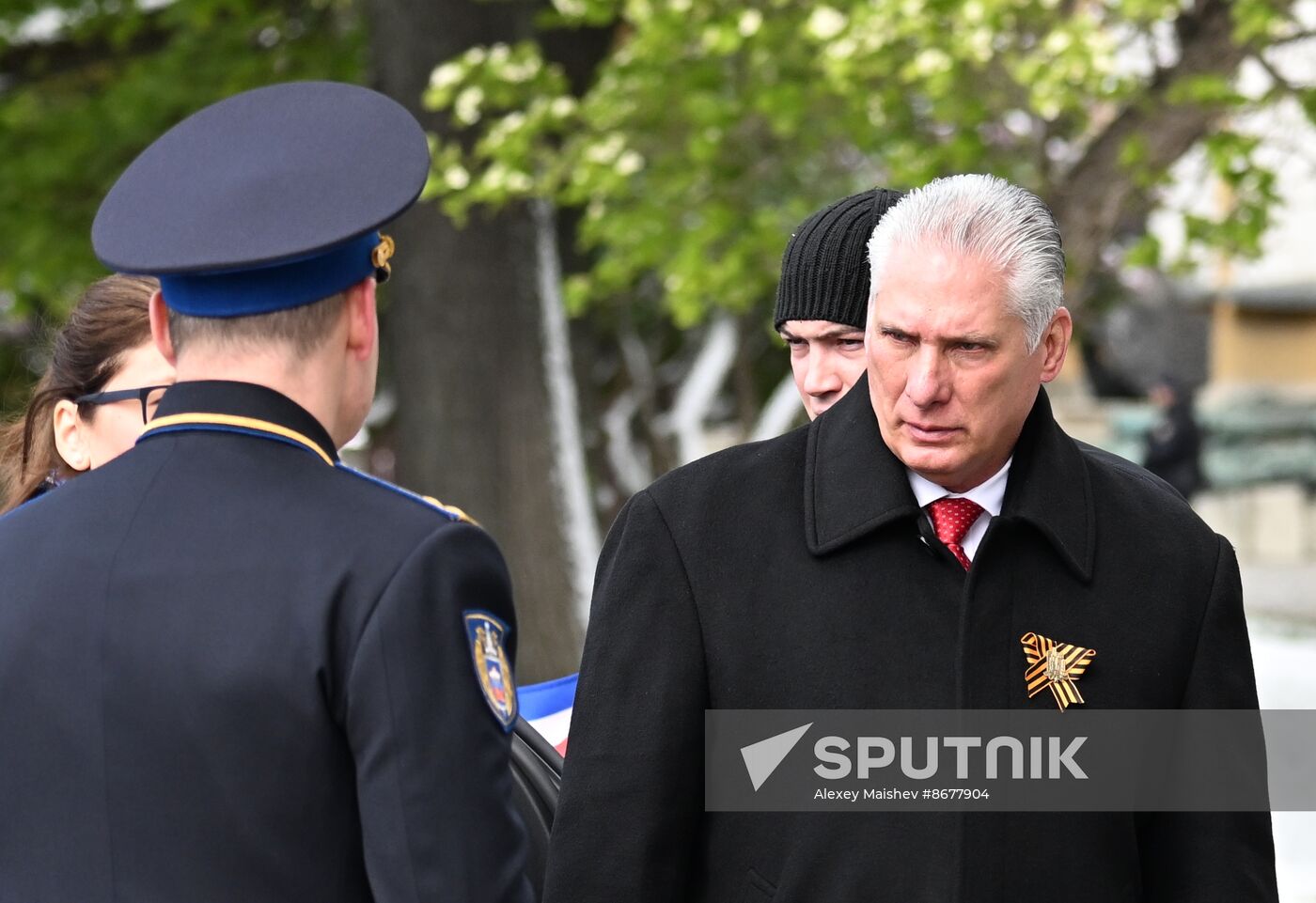 Russia WWII Victory Day Parade Foreign Leaders Arrival