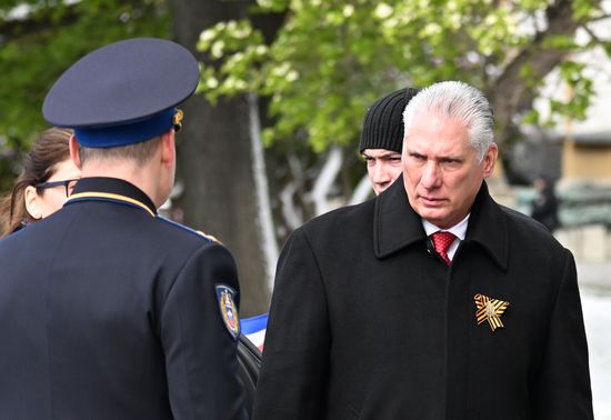 Russia WWII Victory Day Parade Foreign Leaders Arrival