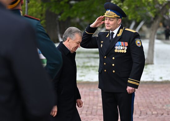 Russia WWII Victory Day Parade Foreign Leaders Arrival