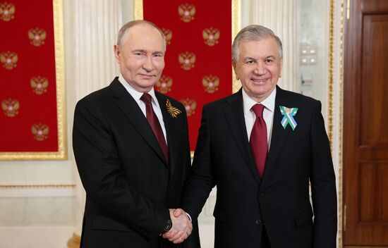Russia WWII Victory Day Parade Foreign Leaders Arrival