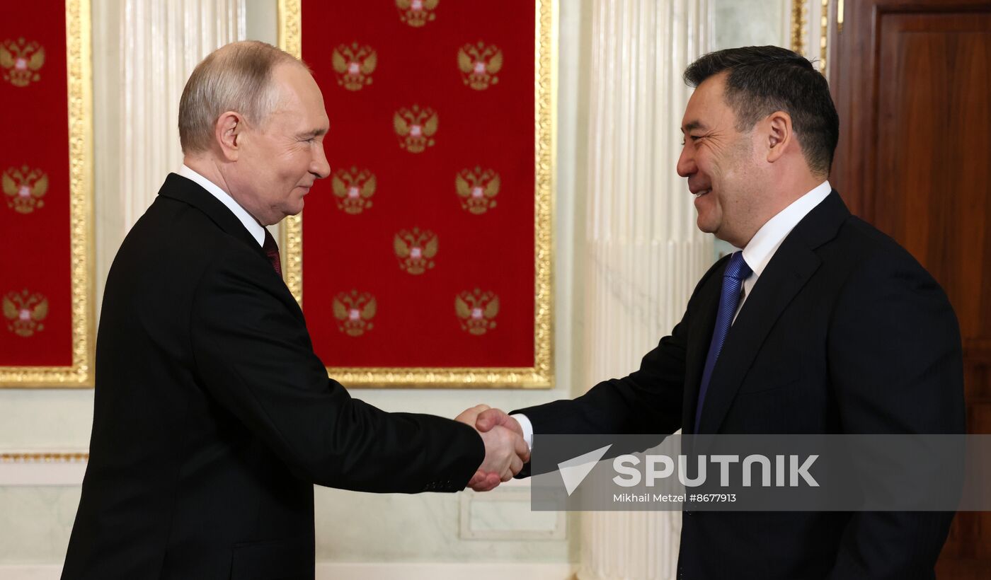 Russia WWII Victory Day Parade Foreign Leaders Arrival