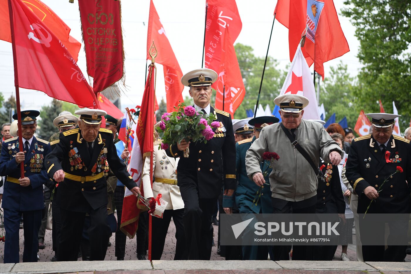 Russia Regions WWII Victory Day Celebrations