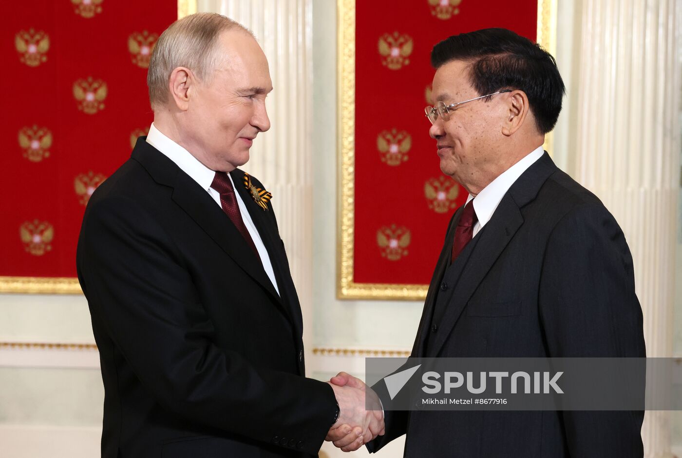 Russia WWII Victory Day Parade Foreign Leaders Arrival