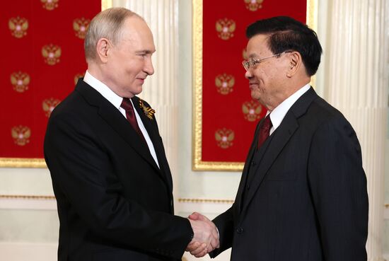Russia WWII Victory Day Parade Foreign Leaders Arrival