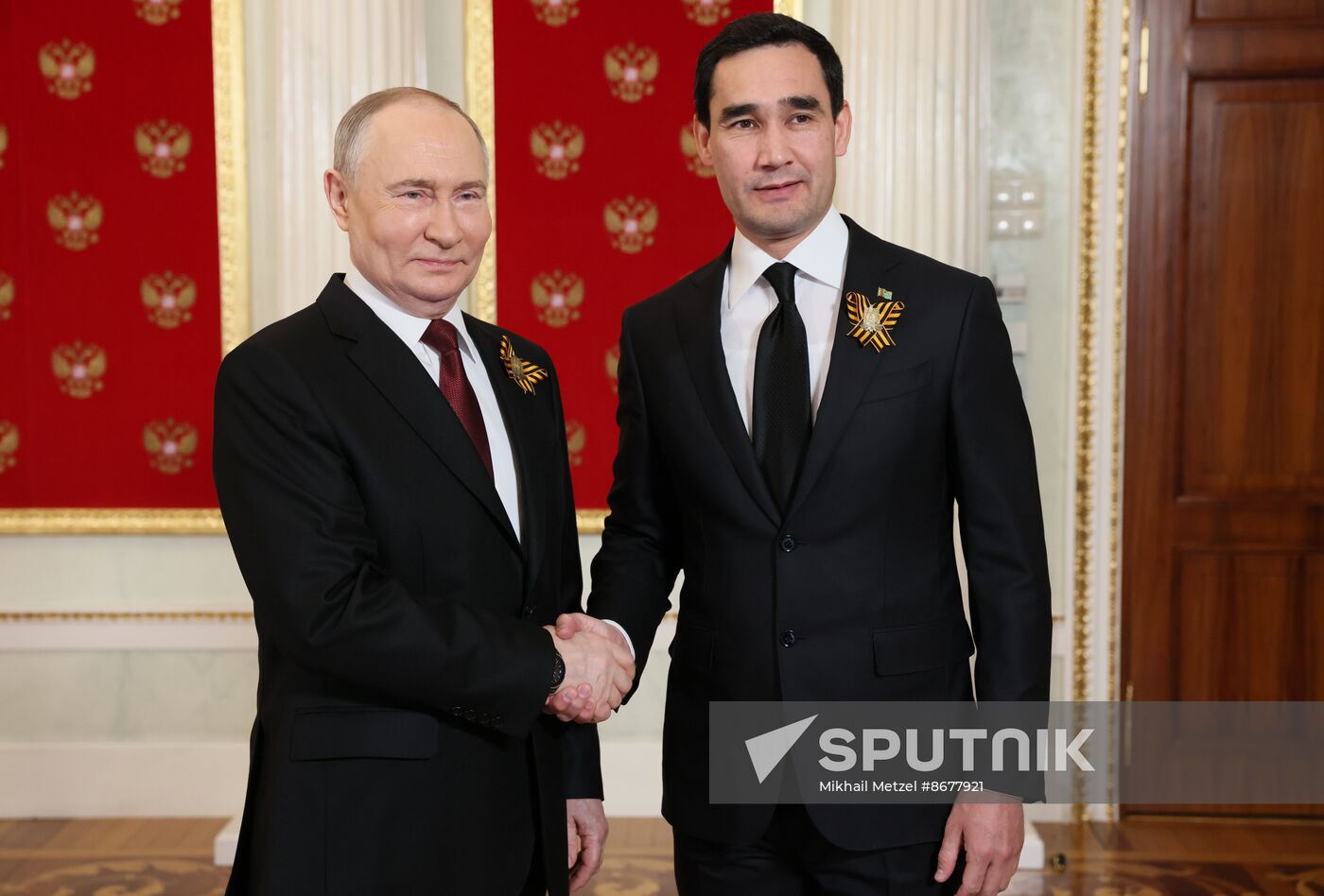 Russia WWII Victory Day Parade Foreign Leaders Arrival