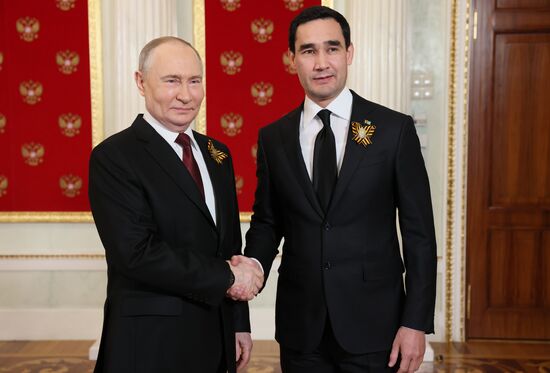 Russia WWII Victory Day Parade Foreign Leaders Arrival