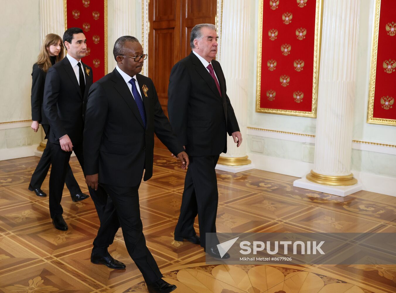 Russia WWII Victory Day Parade Foreign Leaders Arrival