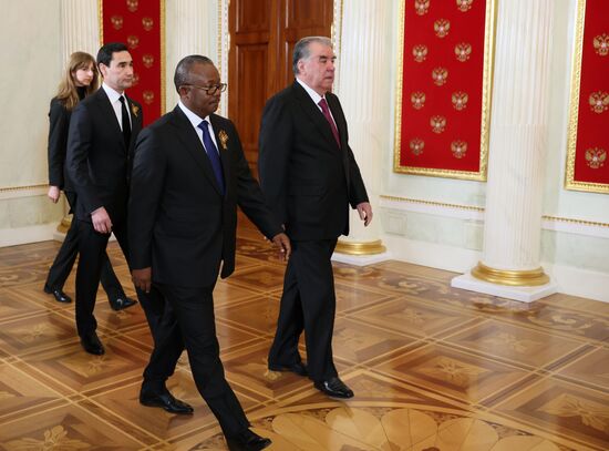 Russia WWII Victory Day Parade Foreign Leaders Arrival