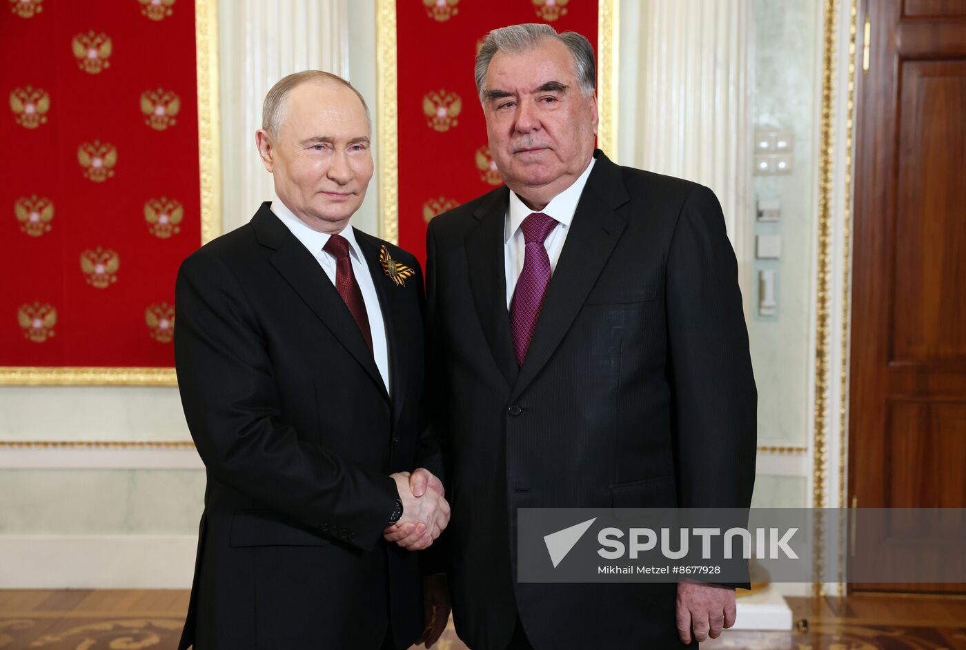 Russia WWII Victory Day Parade Foreign Leaders Arrival