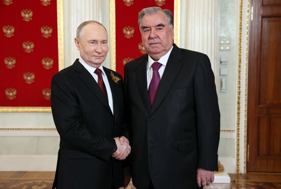 Russia WWII Victory Day Parade Foreign Leaders Arrival