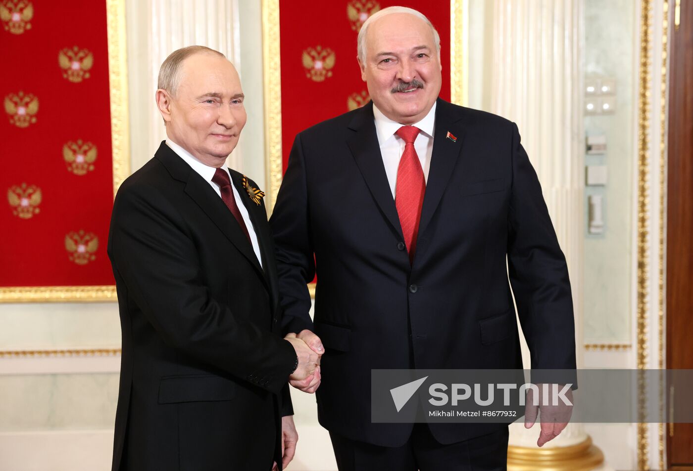 Russia WWII Victory Day Parade Foreign Leaders Arrival