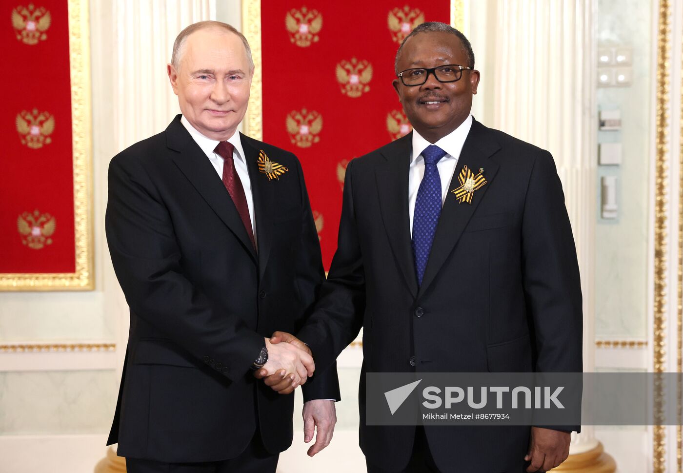 Russia WWII Victory Day Parade Foreign Leaders Arrival