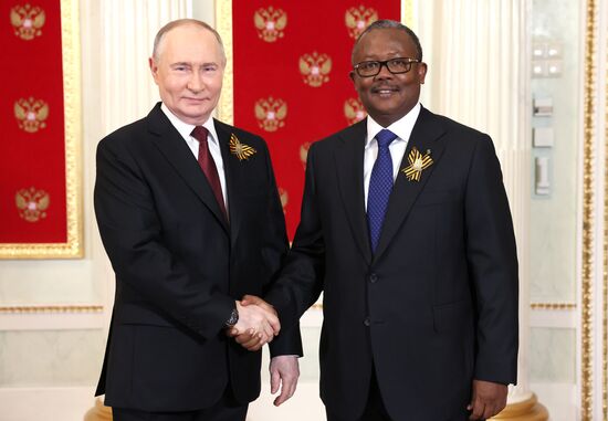 Russia WWII Victory Day Parade Foreign Leaders Arrival