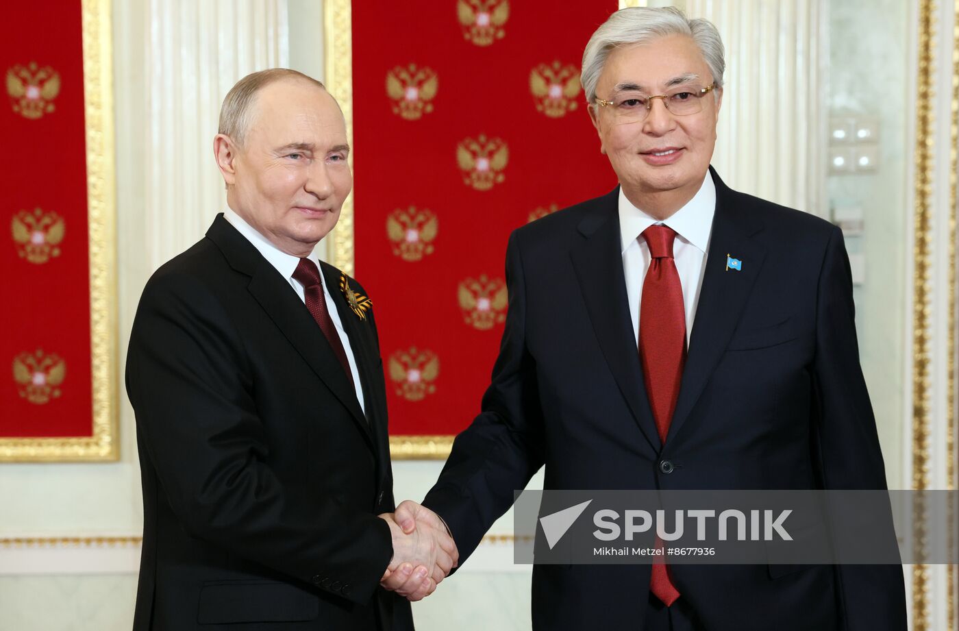 Russia WWII Victory Day Parade Foreign Leaders Arrival