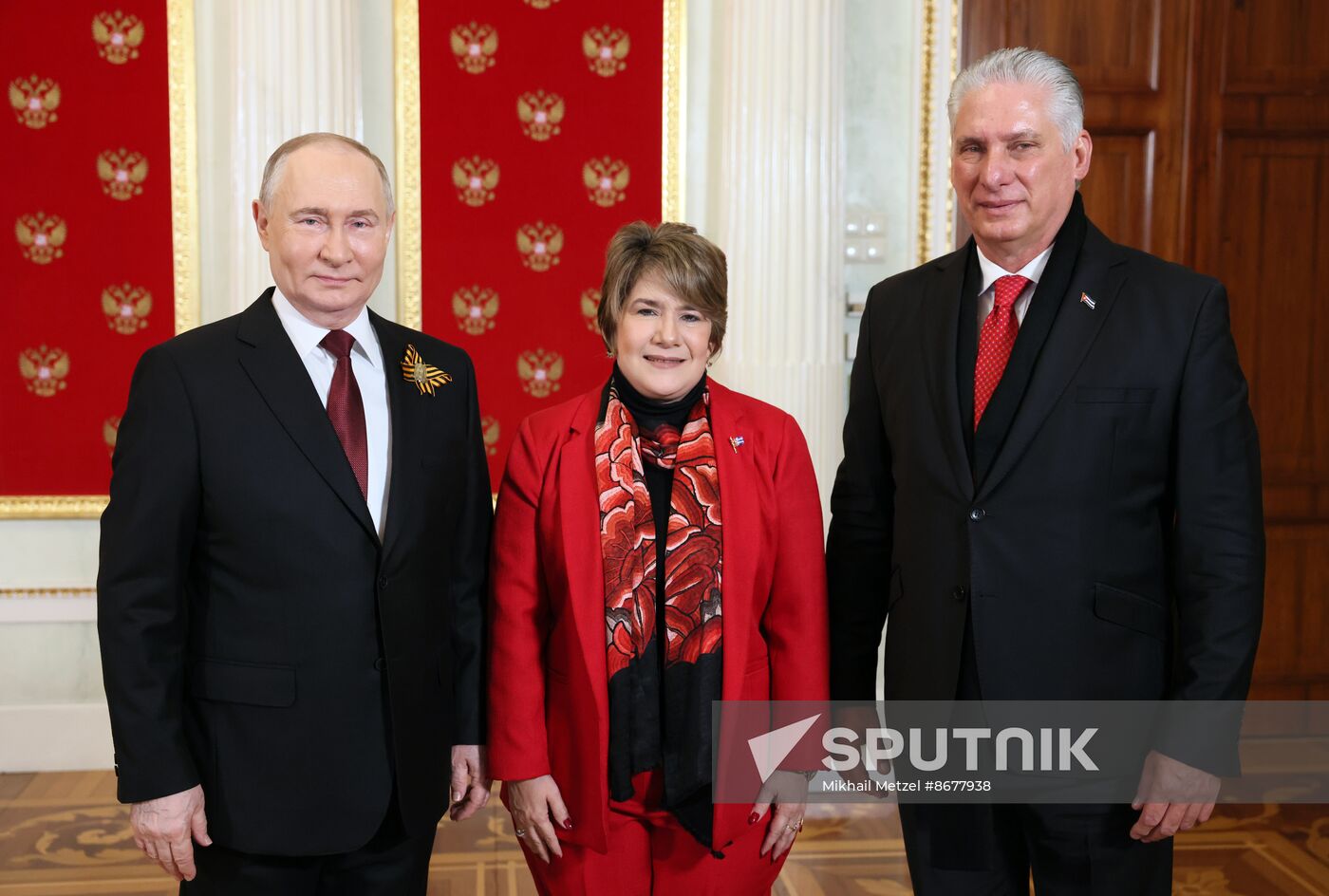 Russia WWII Victory Day Parade Foreign Leaders Arrival