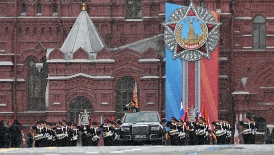Russia WWII Victory Day Parade
