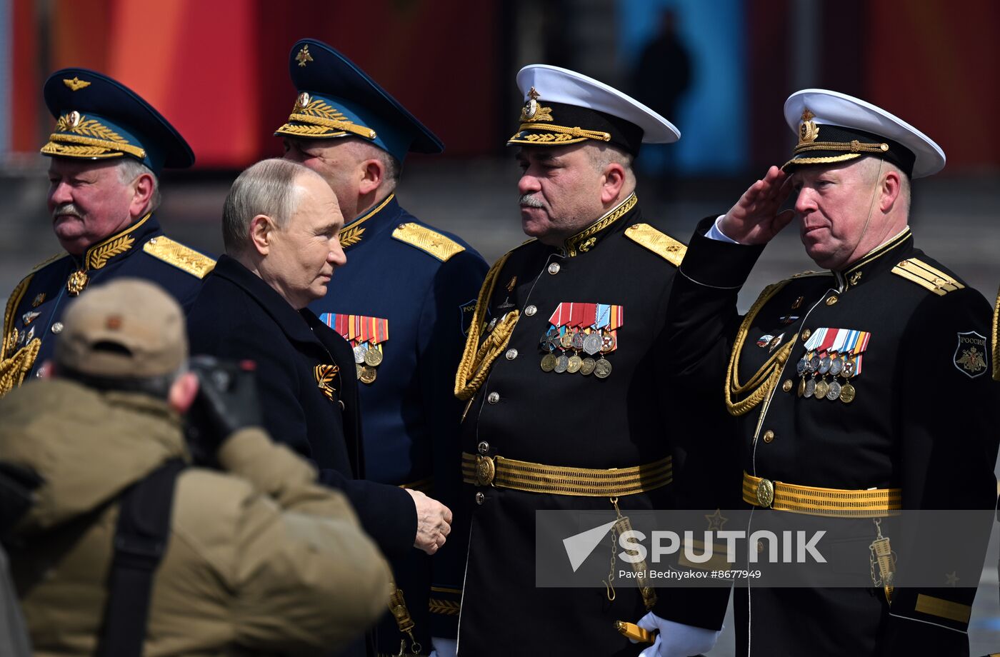 Russia Putin WWII Victory Day