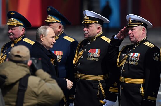 Russia Putin WWII Victory Day