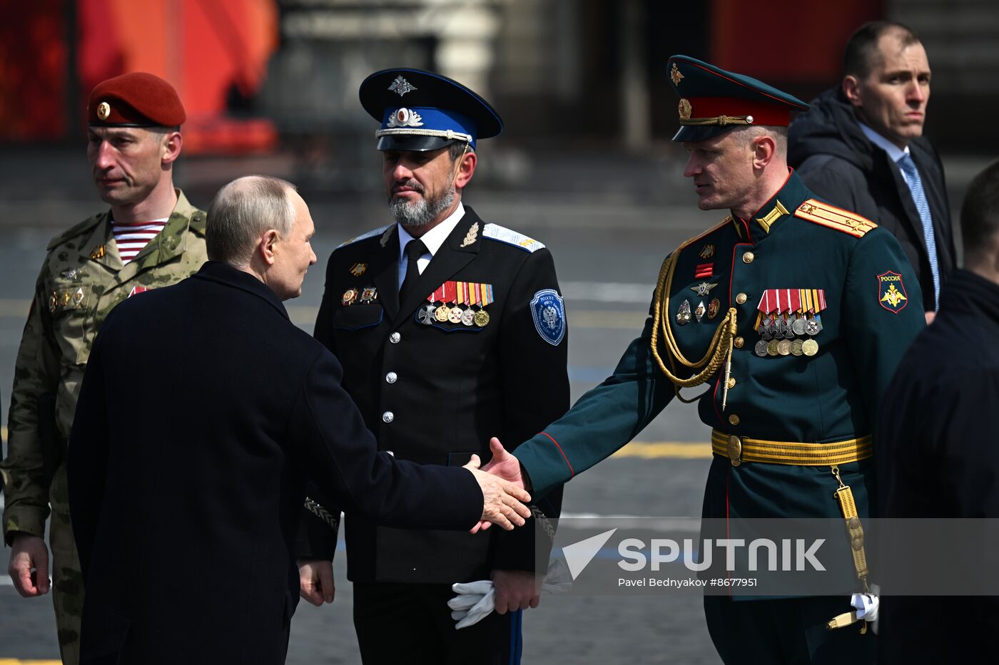 Russia Putin WWII Victory Day