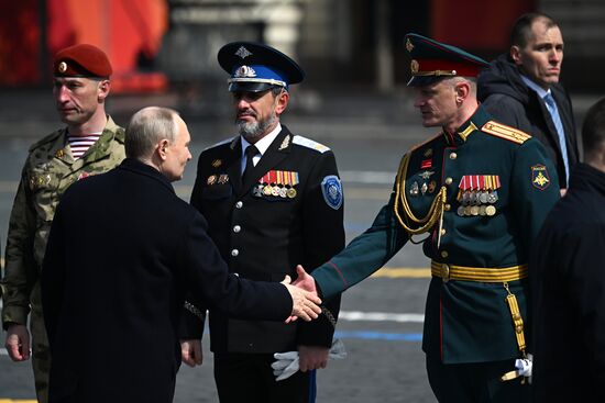 Russia Putin WWII Victory Day