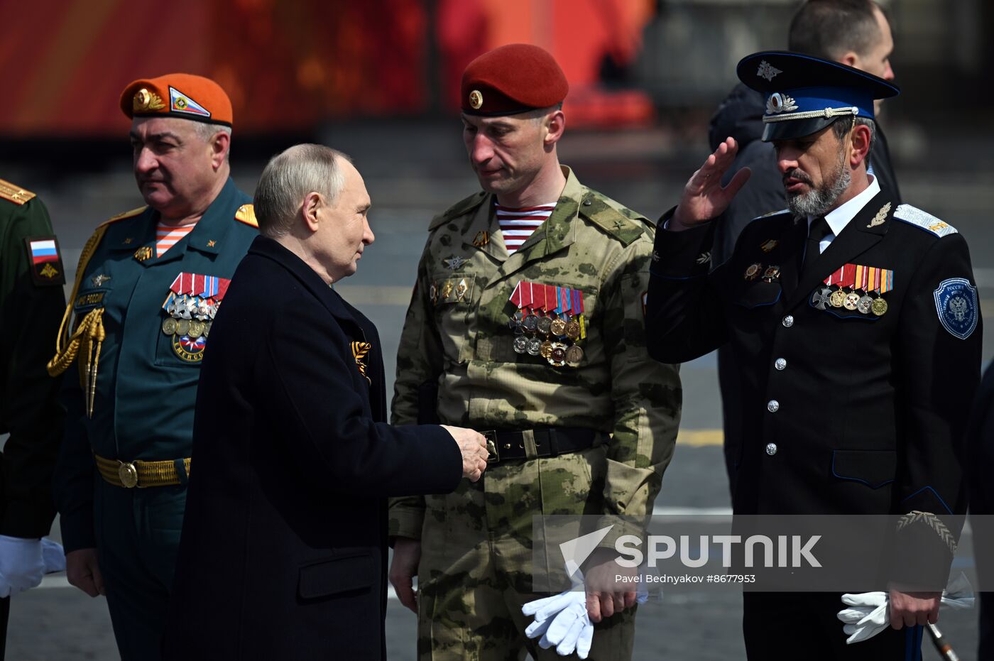 Russia Putin WWII Victory Day