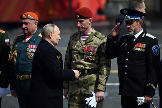 Russia Putin WWII Victory Day