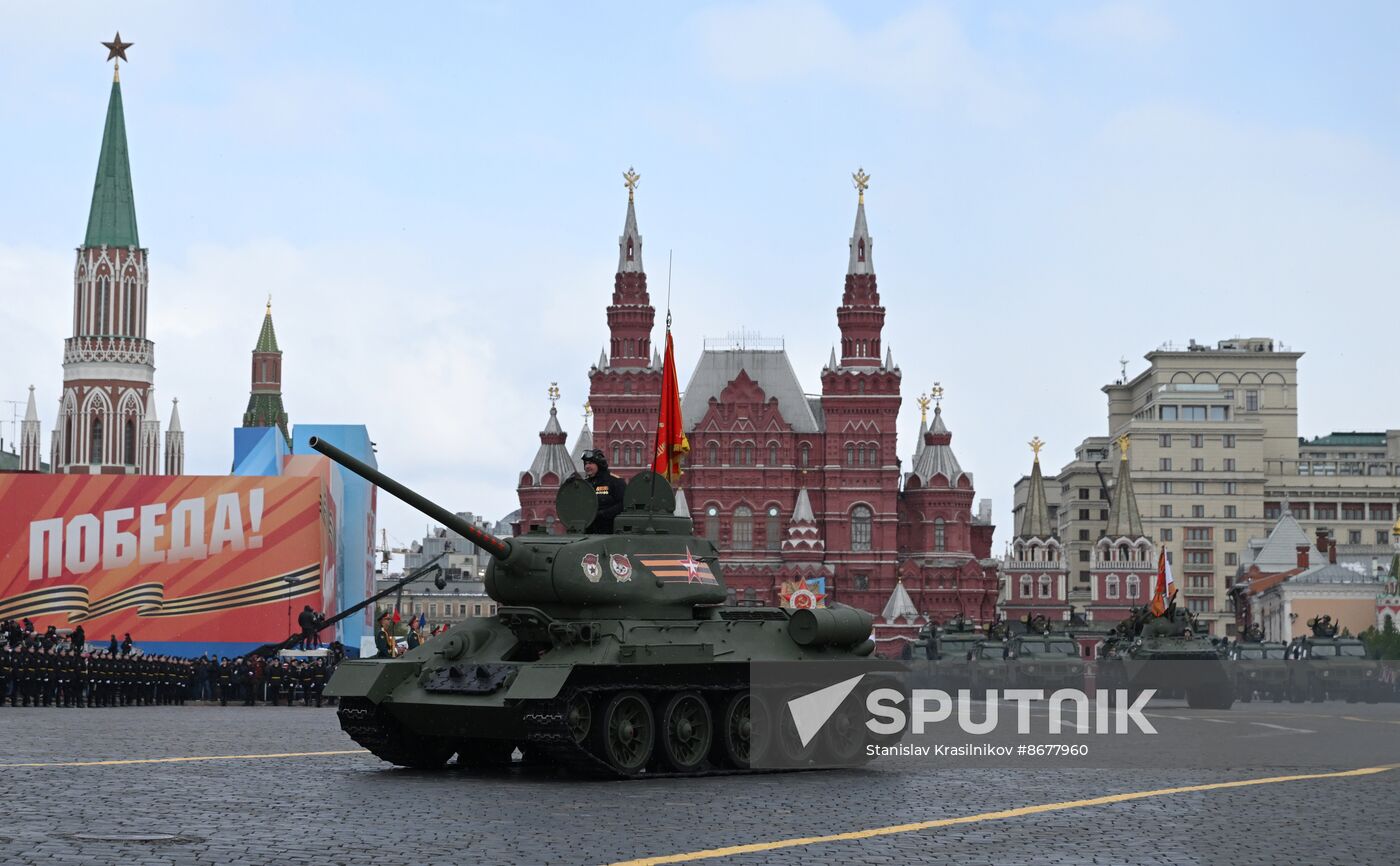 Russia WWII Victory Day Parade