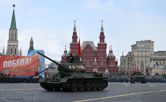 Russia WWII Victory Day Parade