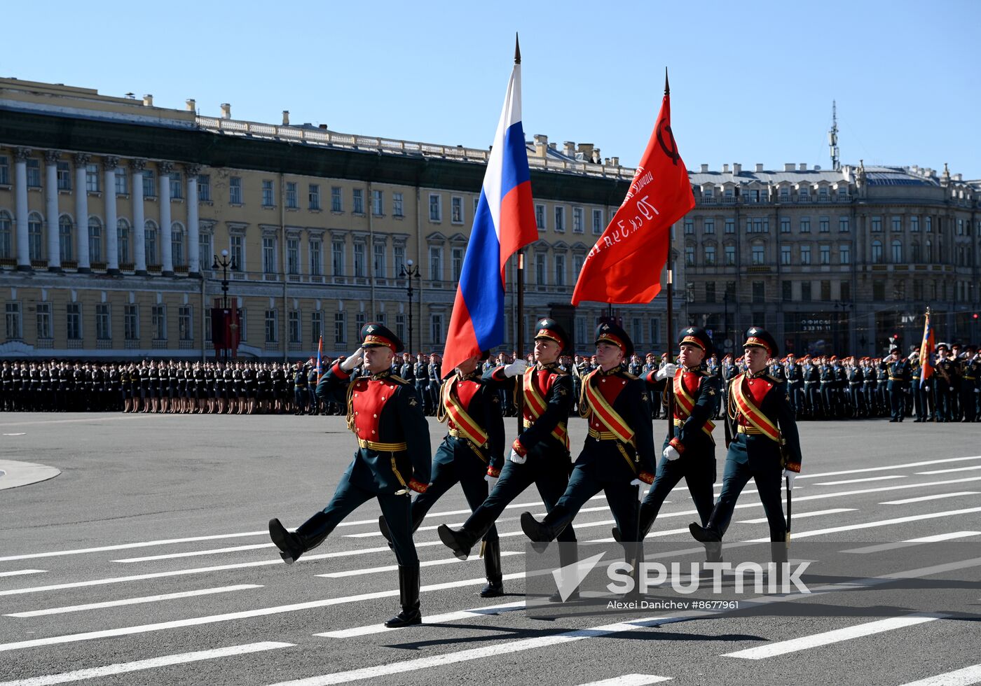 Russia Regions WWII Victory Day Celebrations