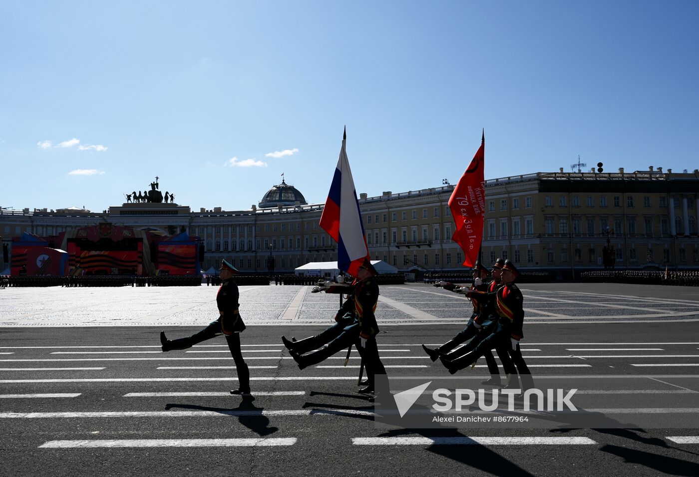 Russia Regions WWII Victory Day Celebrations