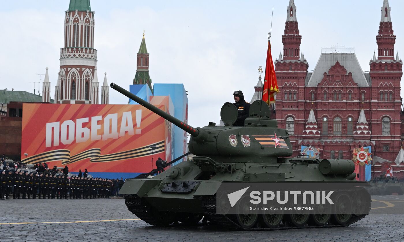Russia WWII Victory Day Parade