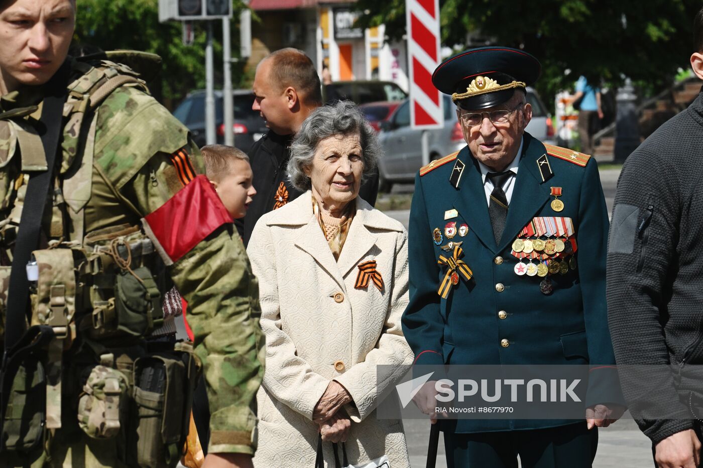 Russia Regions WWII Victory Day Celebrations