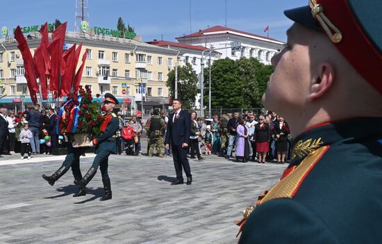 Russia Regions WWII Victory Day Celebrations