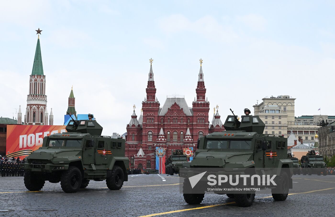 Russia WWII Victory Day Parade