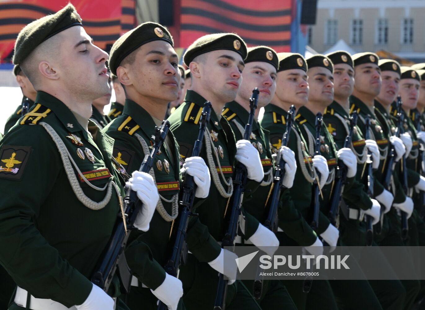 Russia Regions WWII Victory Day Celebrations