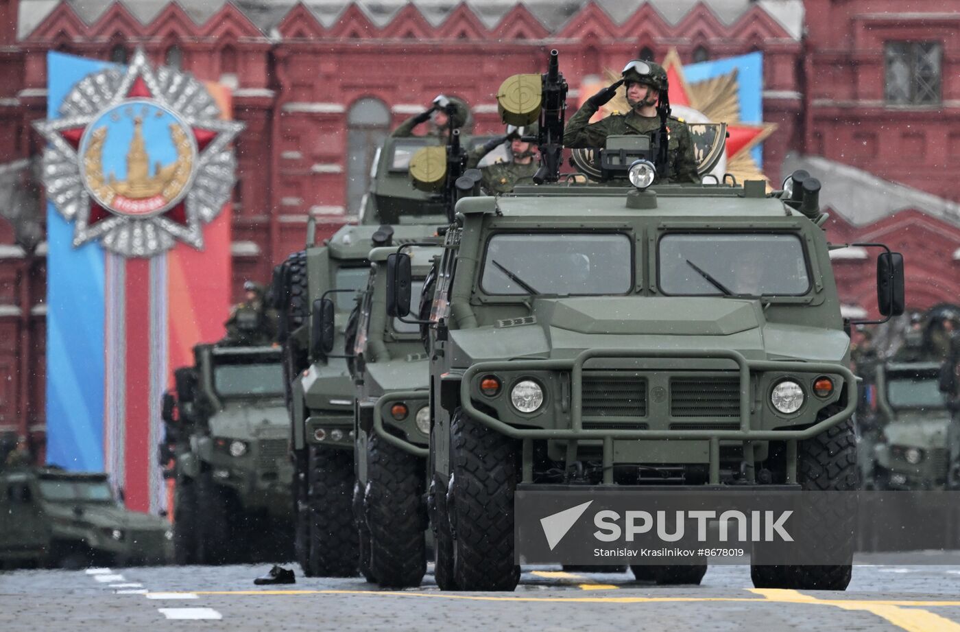 Russia WWII Victory Day Parade